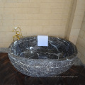 Новый дизайн высокого качества душевая свободно стоящая мраморная ванна